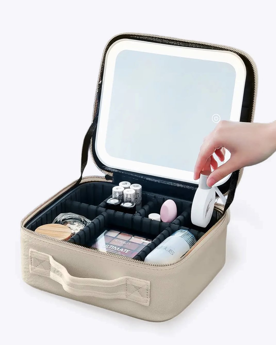 LED Travel Makeup Case — Voyager Elite