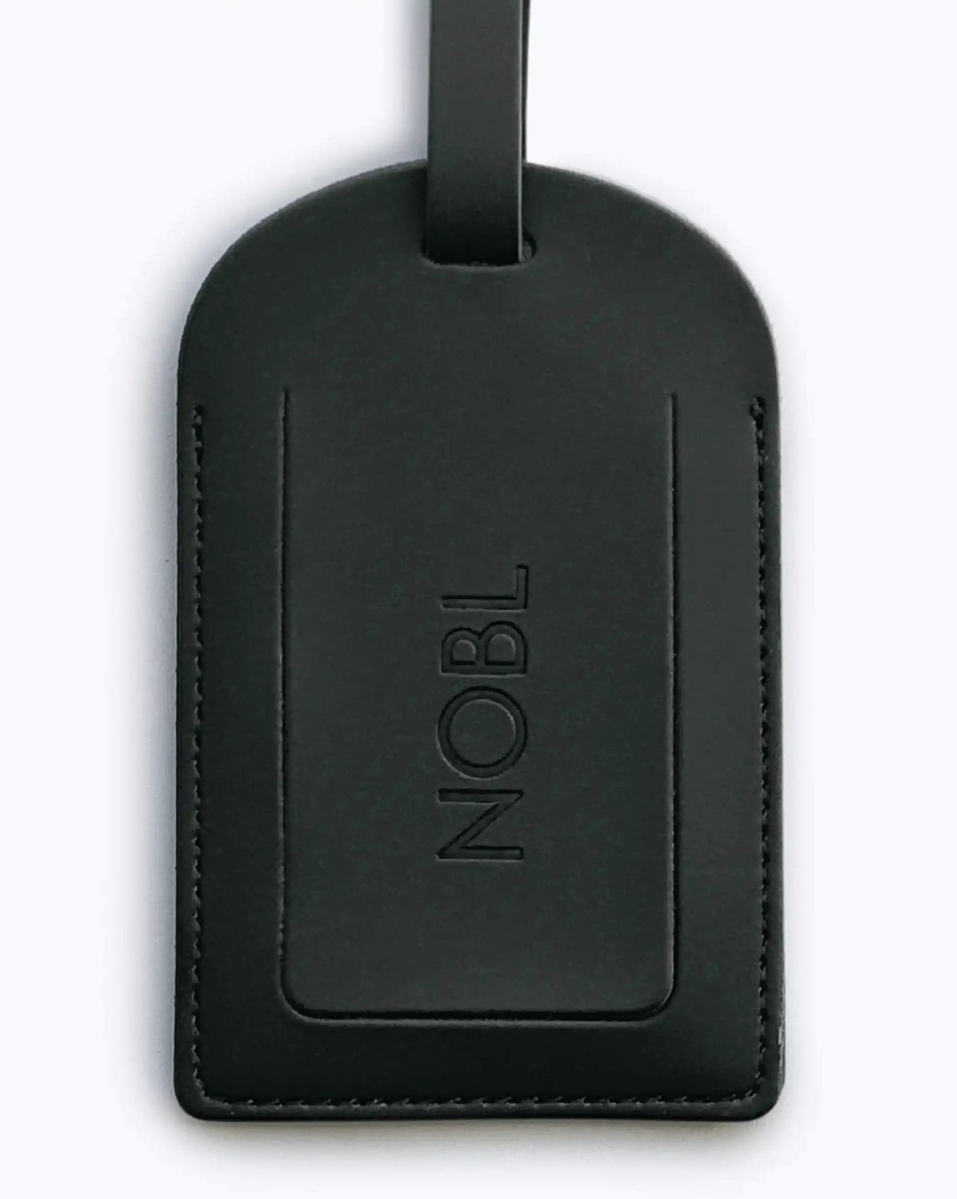 Leather Luggage Tag — Voyager Elite