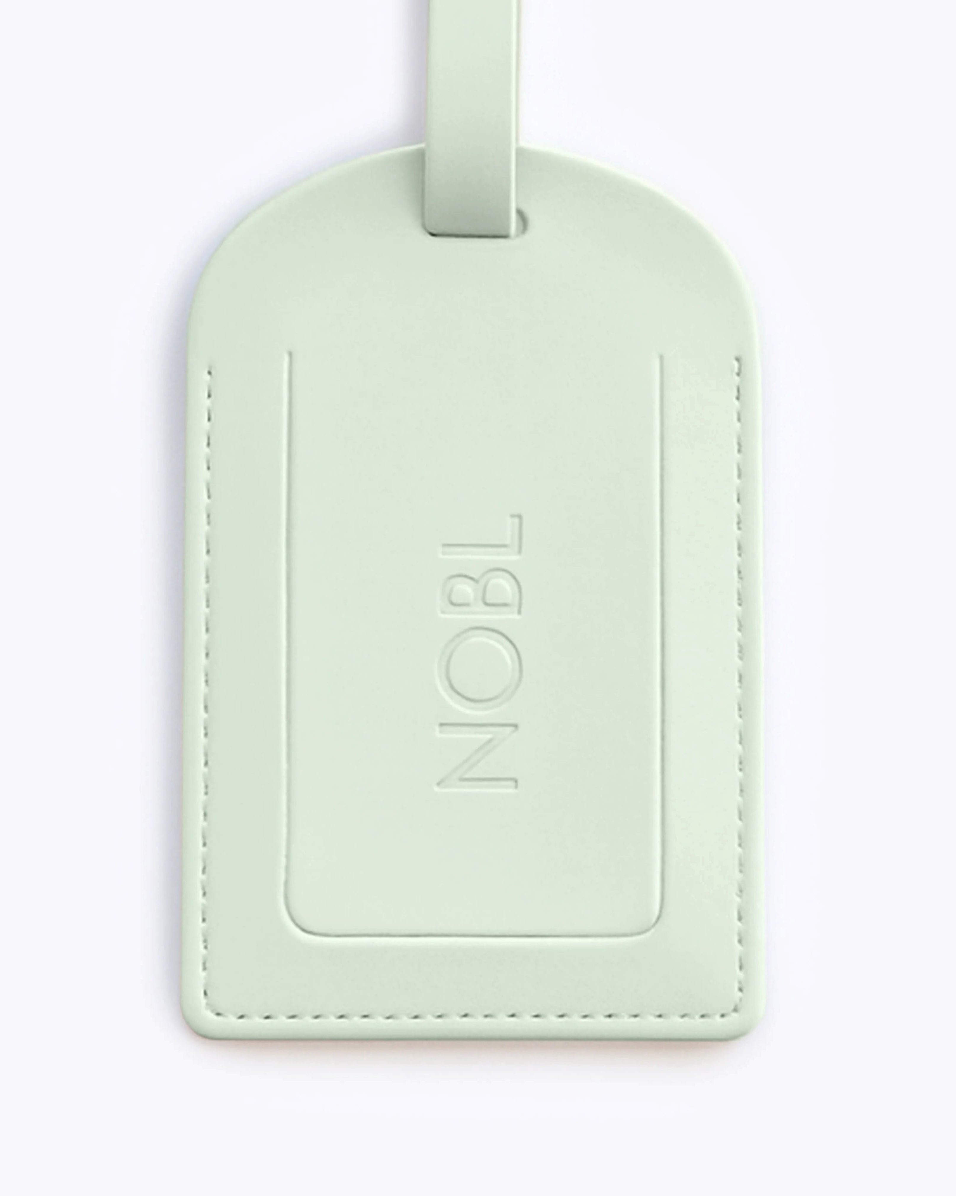Leather Luggage Tag — Voyager Elite