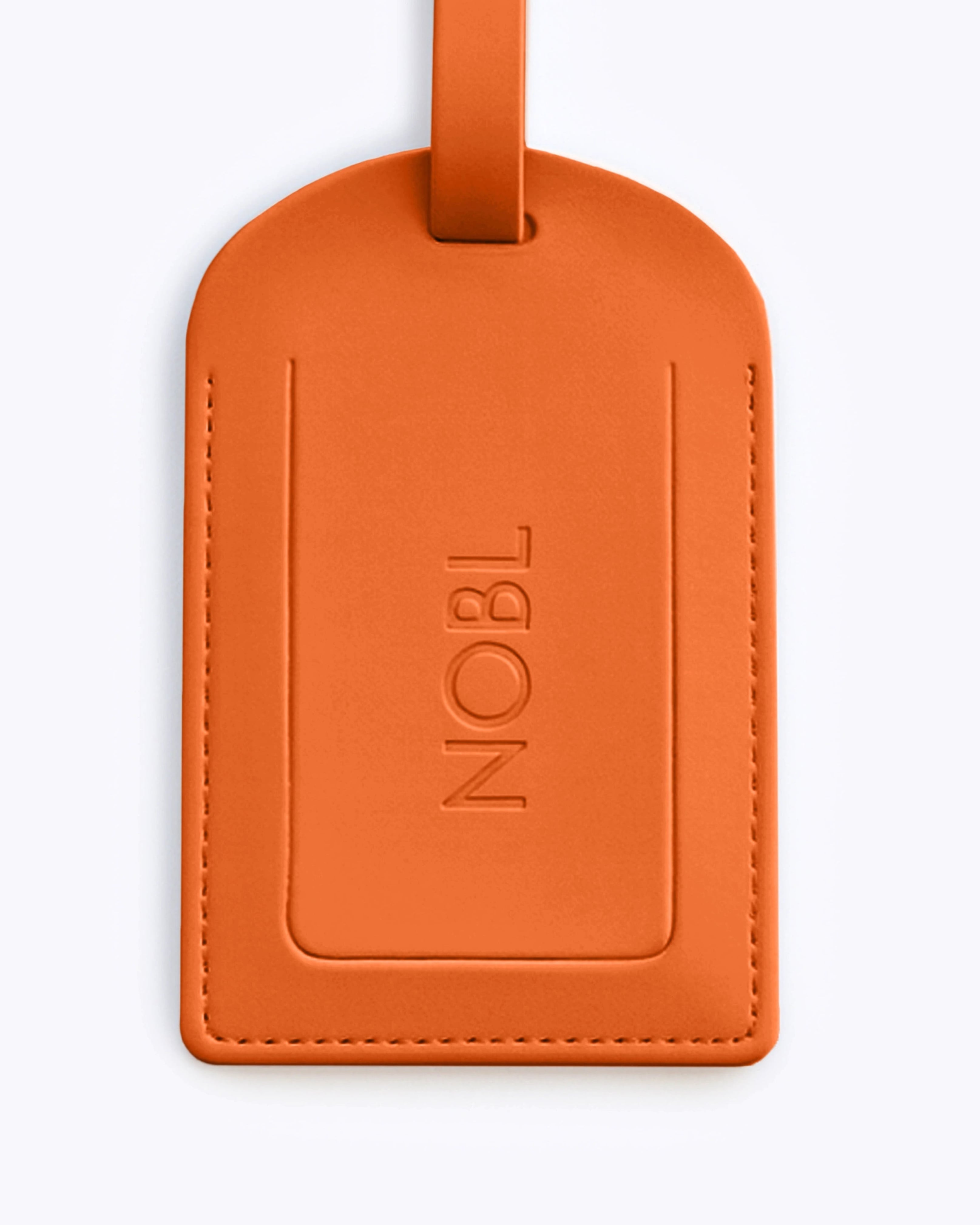 Leather Luggage Tag — Voyager Elite