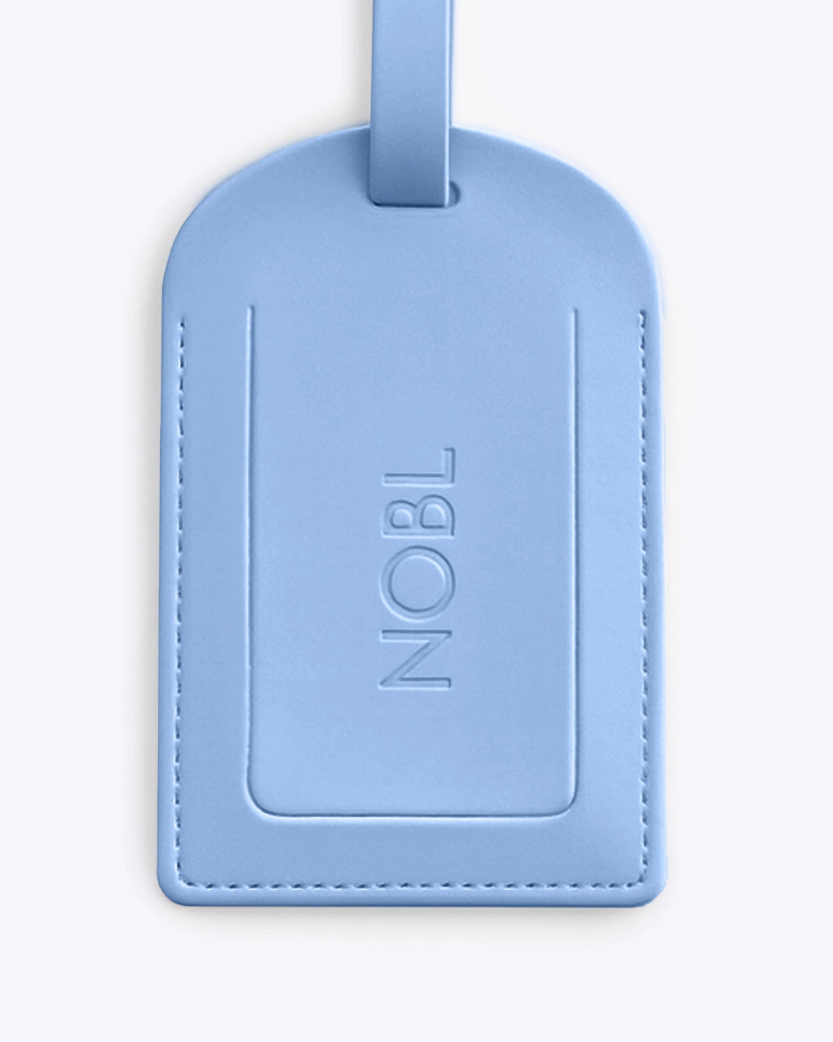 Leather Luggage Tag — Voyager Elite