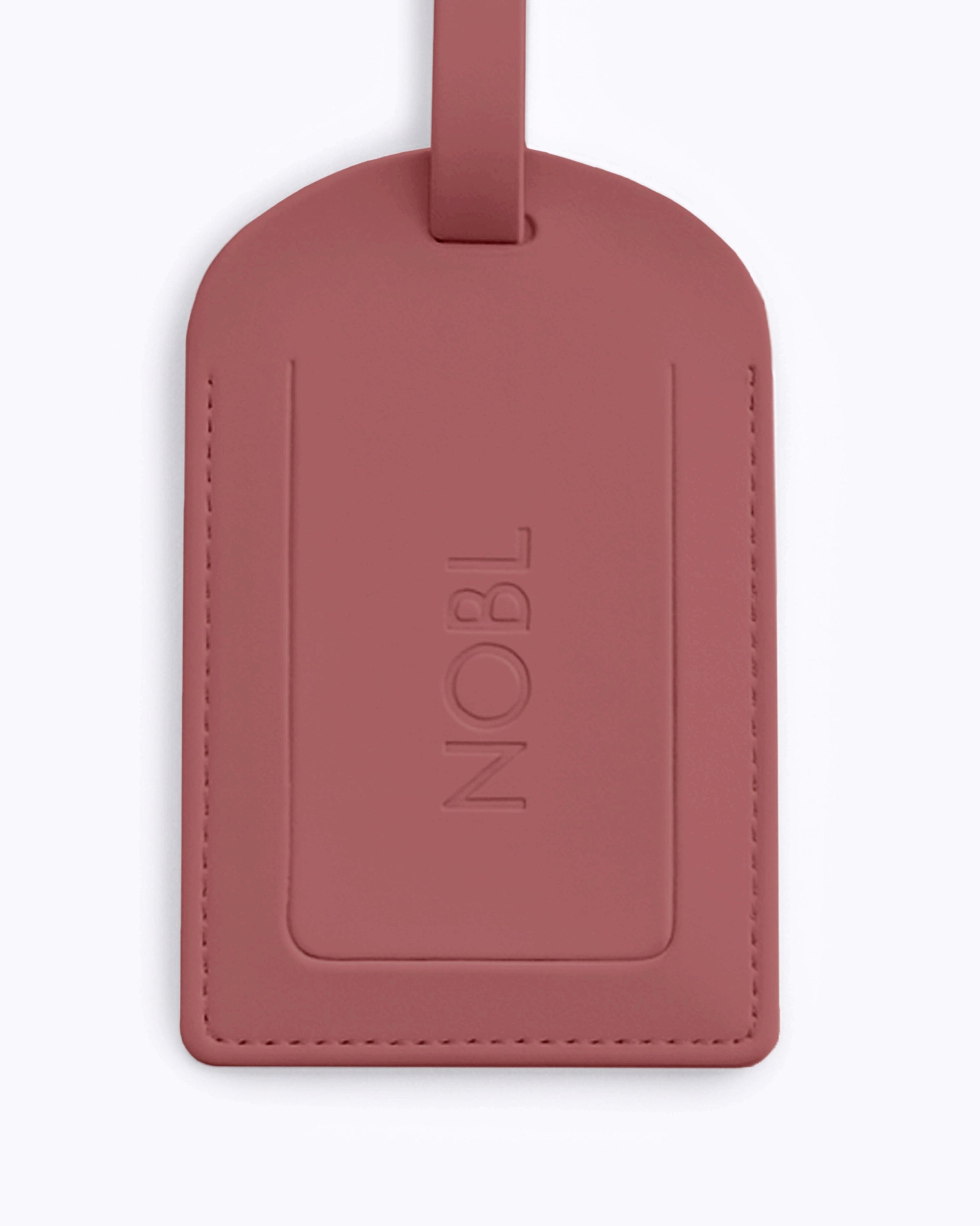 Leather Luggage Tag — Voyager Elite