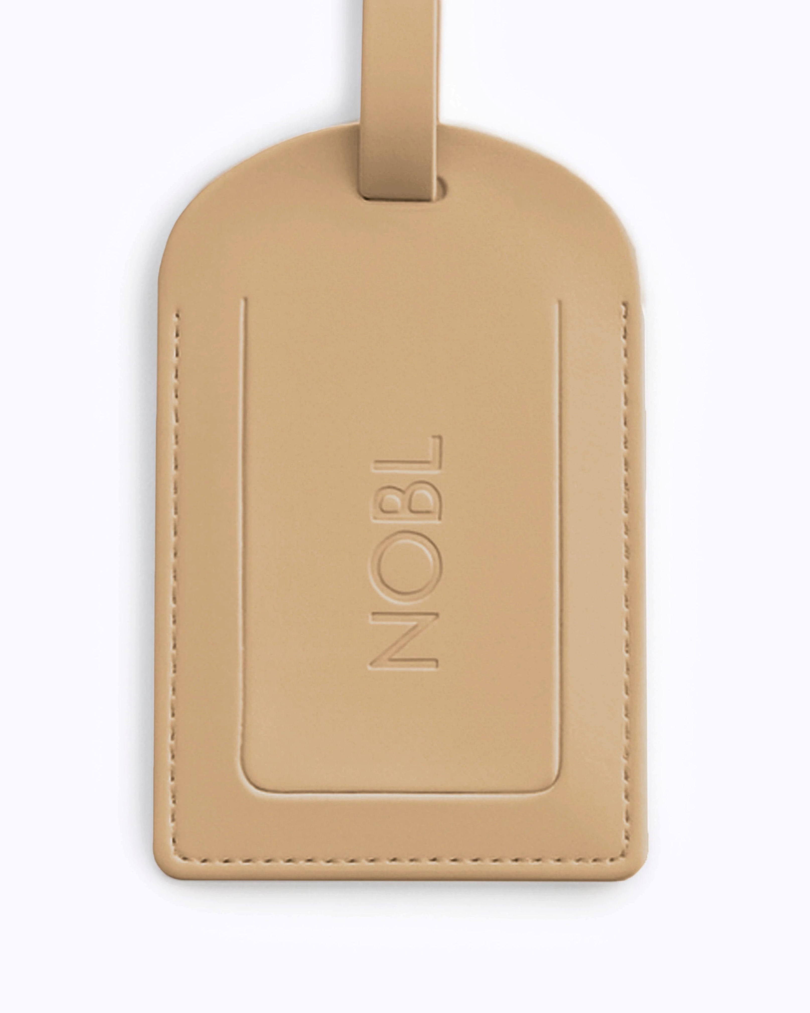 Leather Luggage Tag — Voyager Elite
