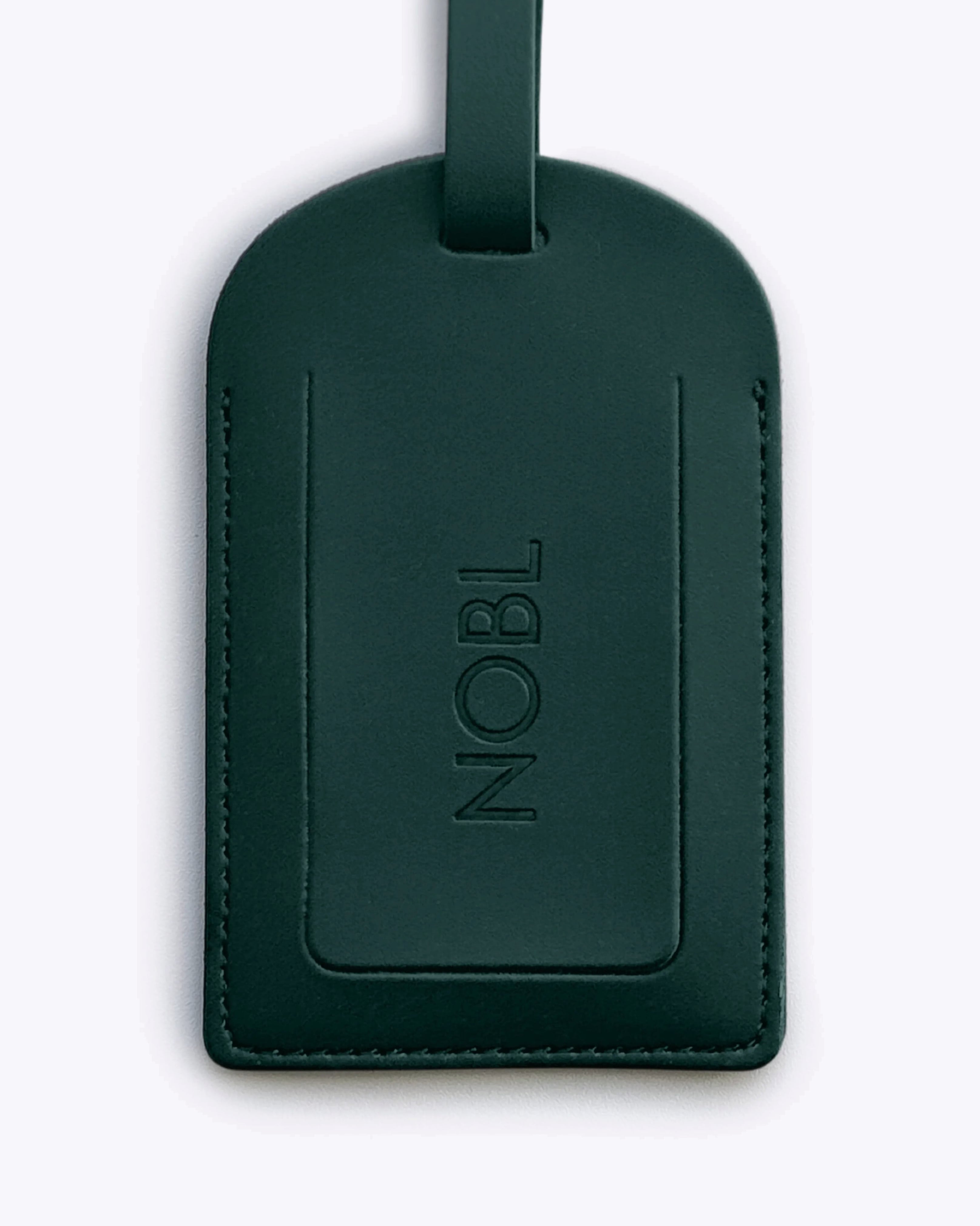 Leather Luggage Tag — Voyager Elite