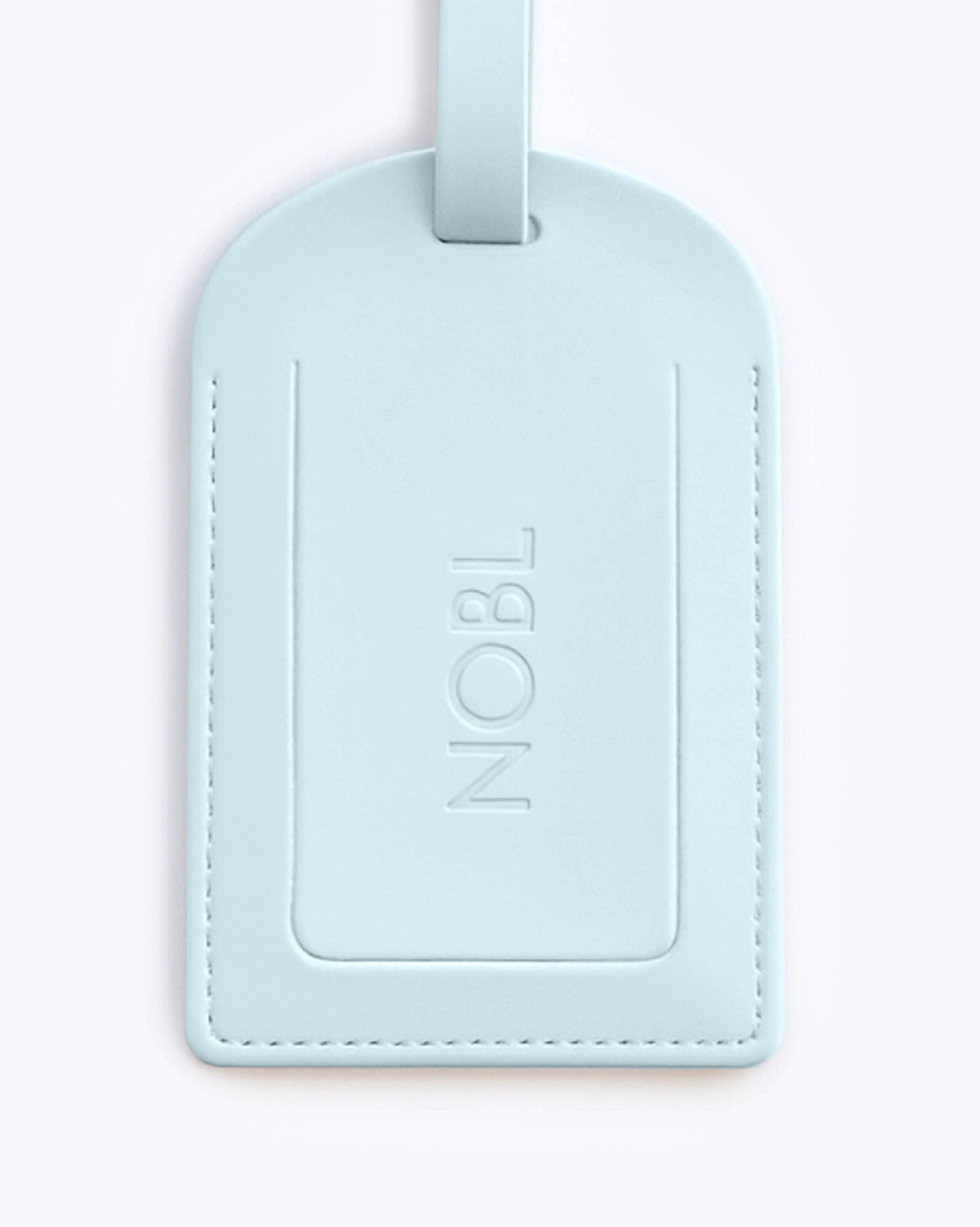Leather Luggage Tag — Voyager Elite
