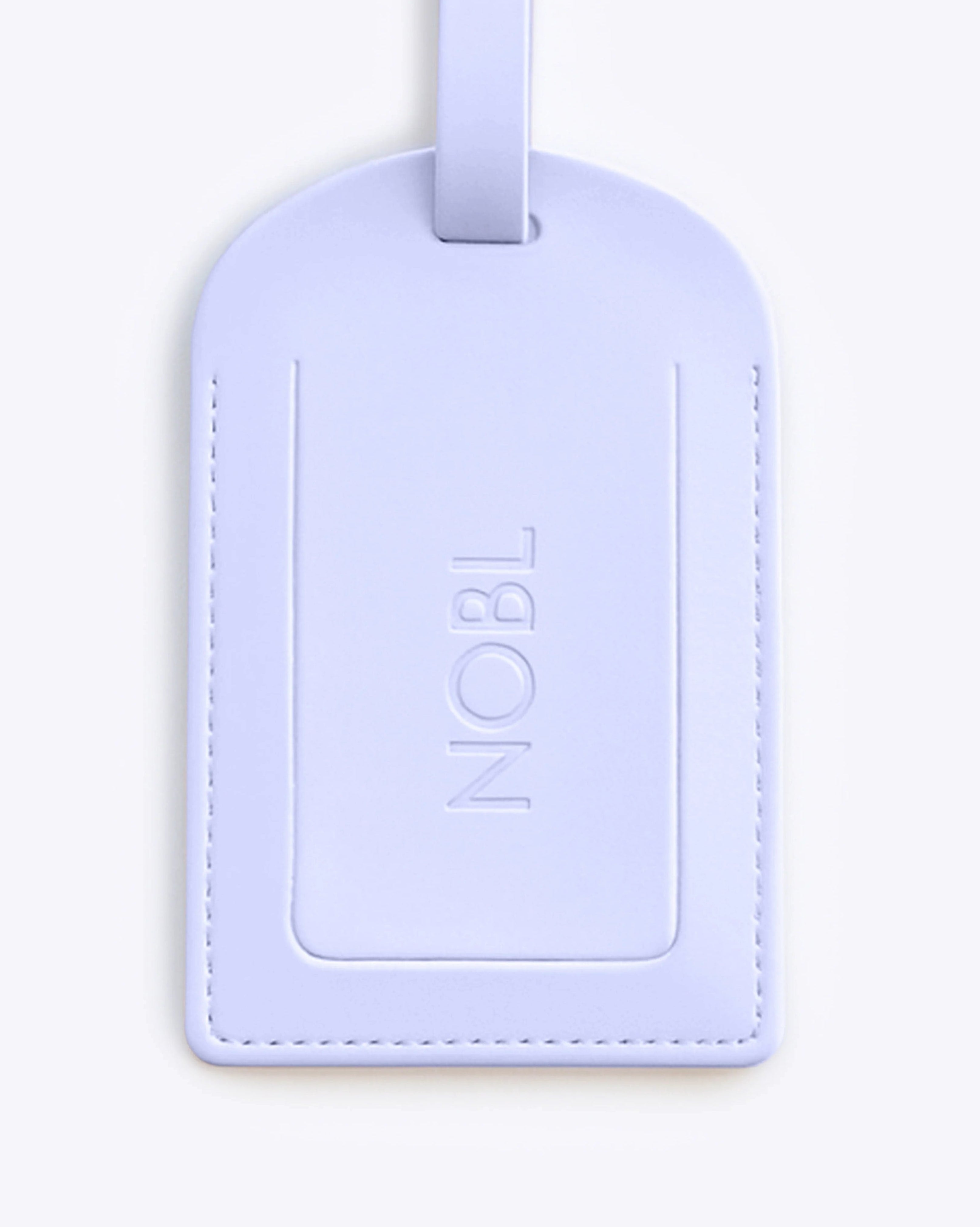 Leather Luggage Tag — Voyager Elite